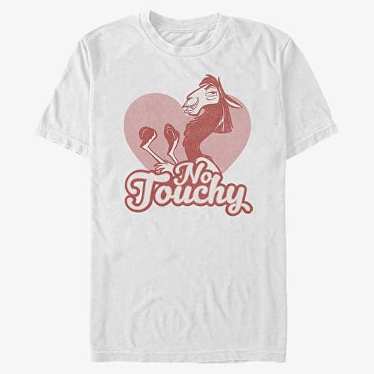 T-shirt Merch Disney Emperor's New Groove - No Love Unisex T-Shirt White