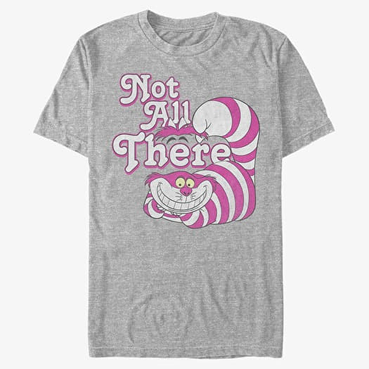 T-shirt Merch Disney Alice in Wonderland - All There Unisex T-Shirt Heather Grey