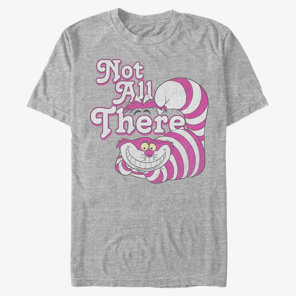 T-Shirts Merch Disney Alice in Wonderland - All There Unisex T-Shirt Heather Grey