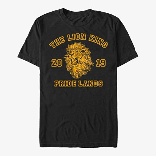 Tričko Merch Disney The Lion King: Live Action - Pride Lands Simba Unisex T-Shirt Black