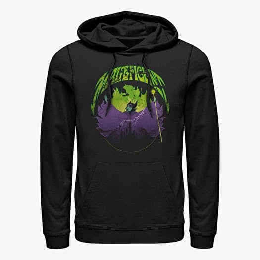 Sweatshirt Merch Disney Sleeping Beauty - Maleficent Rock Unisex Hoodie Black