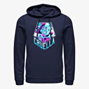 Merch Disney 101 Dalmatians - Cruella Pentaneon Unisex Hoodie Navy Blue