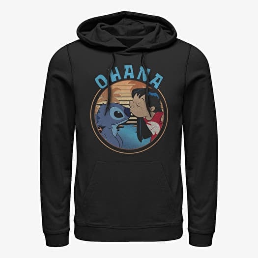 Sweatshirt Merch Disney Lilo & Stitch - Lilo And Stitch Ohana Unisex Hoodie Black