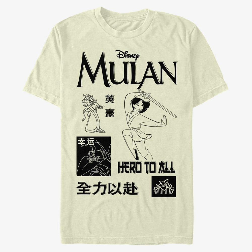 Camiseta mulan pull and bear discount