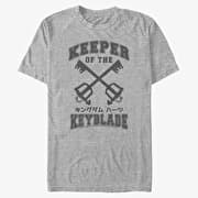 Merch Disney Kingdom Hearts - Keyblade Keeper Unisex T-Shirt Heather Grey