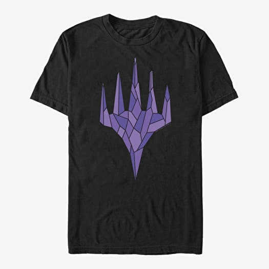 T-shirt Merch Magic: The Gathering - Black Crystal Unisex T-Shirt Black