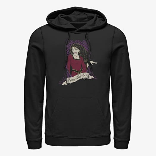 Mikina Merch Disney Tangled - Mother Knows Unisex Hoodie Black