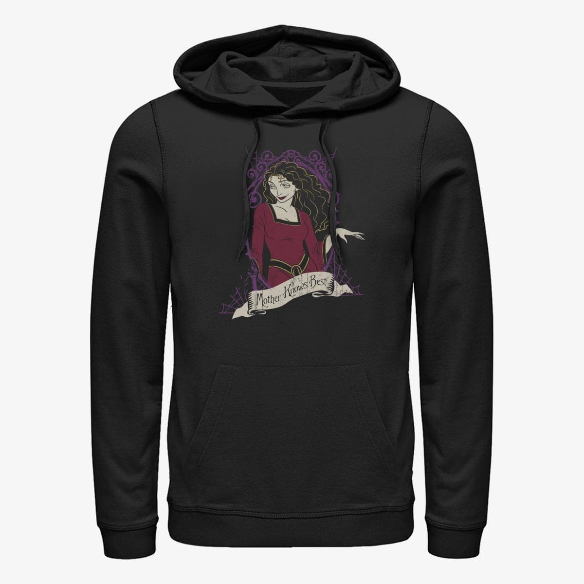 Суичърти Merch Disney Tangled - Mother Knows Unisex Hoodie Black
