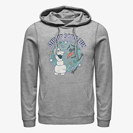 Sweatshirt Merch Disney Frozen 2 - Feelin Fly Unisex Hoodie Heather Grey