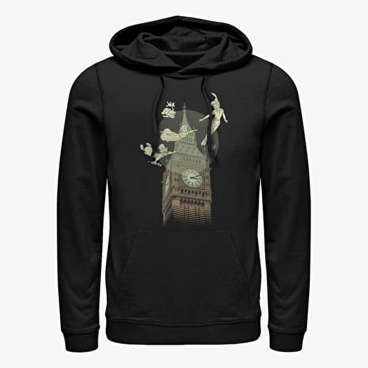 Merch Disney Peter Pan - Photo Big Ben Unisex Hoodie Black