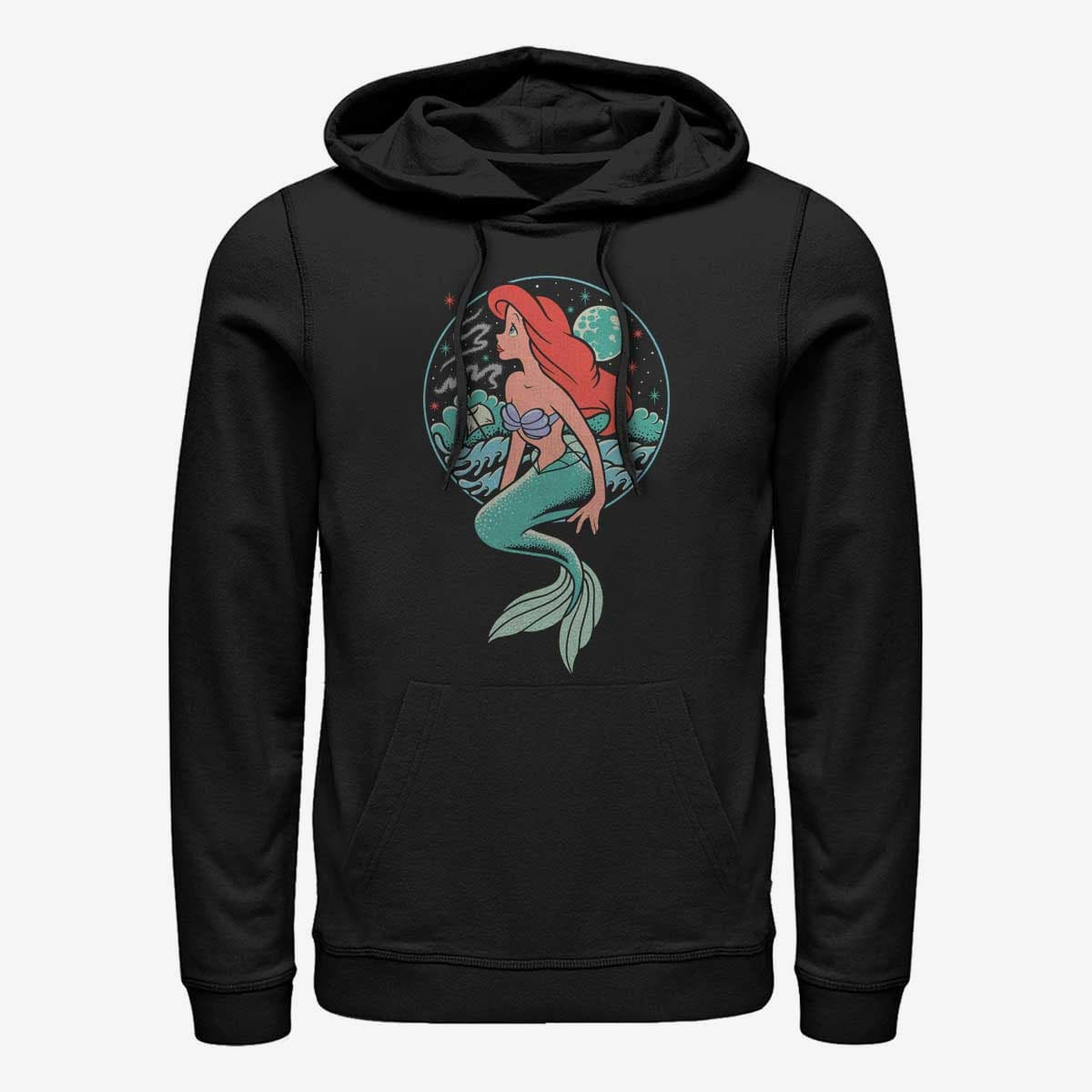 Merch Disney The Little Mermaid Moonrise Shipwreck Unisex Hoodie