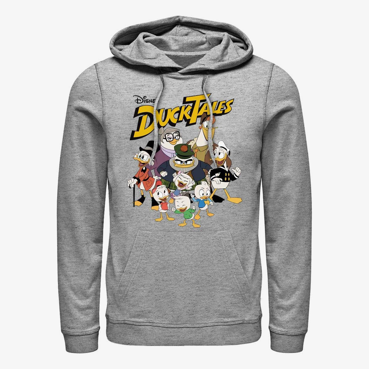 Sweatshirts Merch Disney Classics Ducktales - DuckTales Group Unisex Hoodie Heather Grey