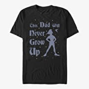 Merch Disney Peter Pan - This Dad Wont Grow Up Unisex T-Shirt Black