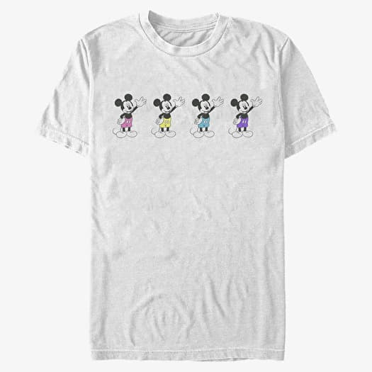 T-shirt Merch Disney Classic Mickey - Neon Pants Unisex T-Shirt White