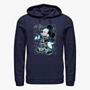 Merch Disney Kingdom Hearts - Mickey Hearts Unisex Hoodie Navy Blue