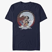 Merch Disney Classics Lilo & Stitch - Groupt Shot Unisex T-Shirt Navy Blue