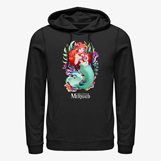 Sweatshirt Merch Disney The Little Mermaid - Anime Unisex Hoodie Black