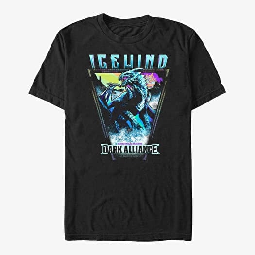 T-paita Merch Dungeons & Dragons - Icy Breadth Unisex T-Shirt Black