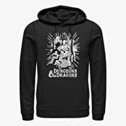 Merch Dungeons & Dragons - Group Ray Unisex Hoodie Black
