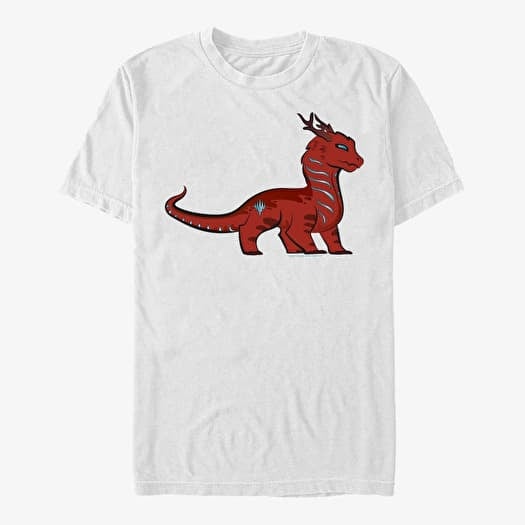 Marškinėliai Merch Magic: The Gathering - Baby Drakkis Unisex T-Shirt White
