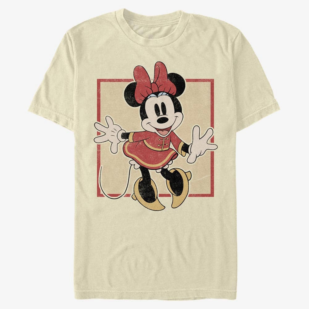 T-Shirts Merch Disney Classic Mickey - Chinese Minnie Unisex T-Shirt Natural