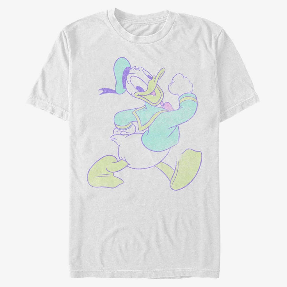 T-shirts Merch Disney Classics Mickey Classic - Neon Donald Unisex T-Shirt White