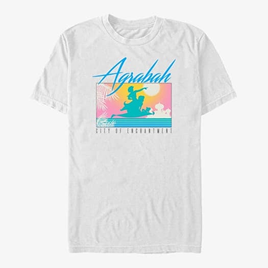 T-shirt Merch Disney Aladdin - Desert Enchantment Unisex T-Shirt White