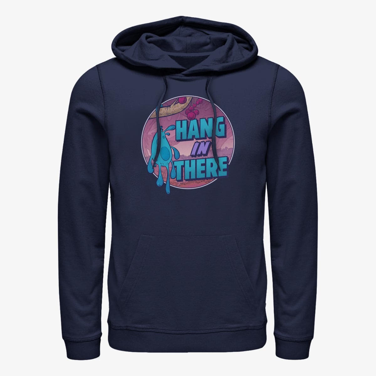 Kapuutsikud ja kampsunid Merch Disney Strange World - Hang Splat Unisex Hoodie Navy Blue