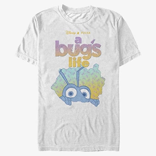 T-shirt Merch Disney A Bug's Life - Keep Buggin Unisex T-Shirt White