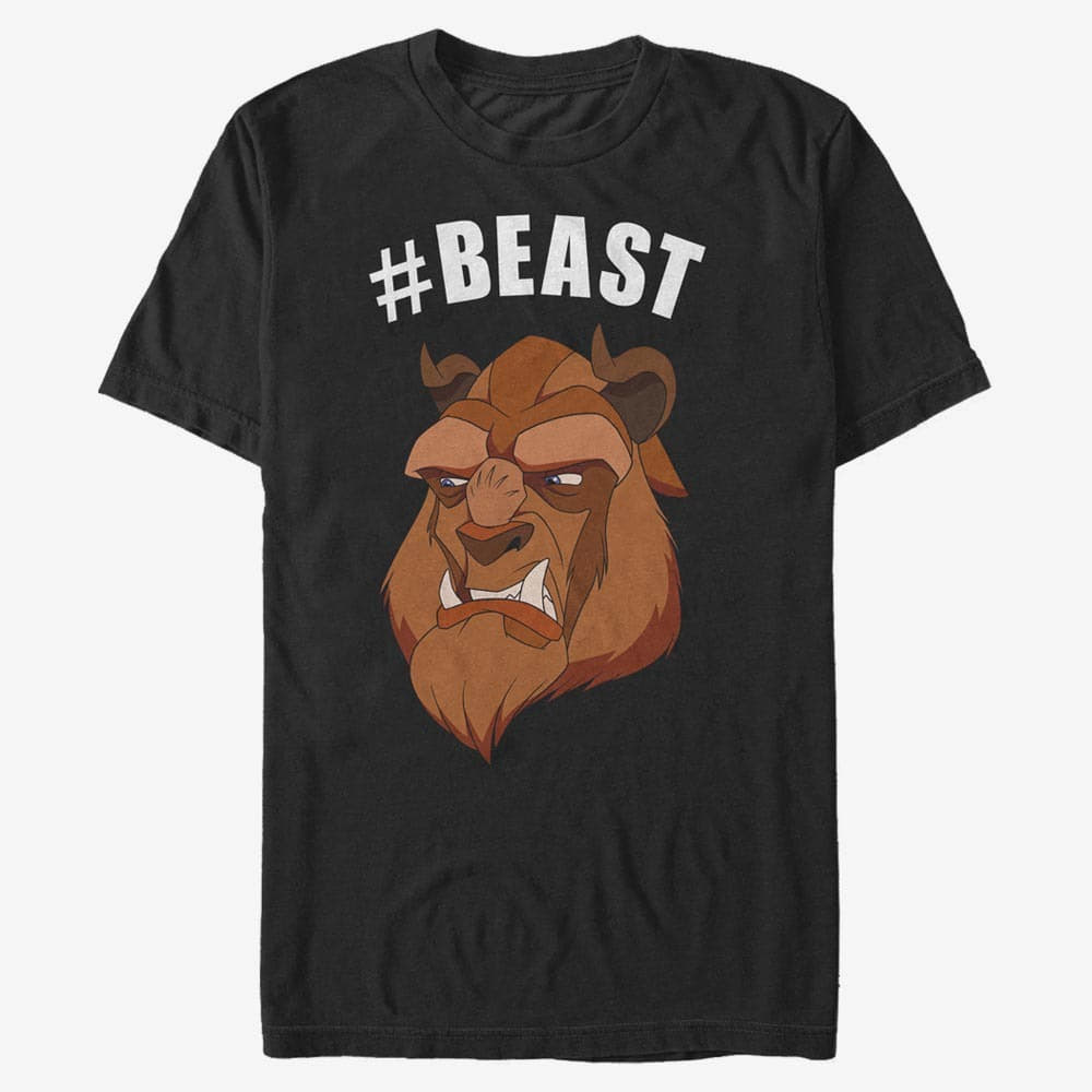 T-särgid Merch Disney Beauty & The Beast - Beast Unisex T-Shirt Black