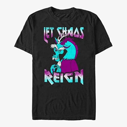 T-shirt Merch Hasbro Vault My Little Pony - Let Chaos Reign Unisex T-Shirt Black