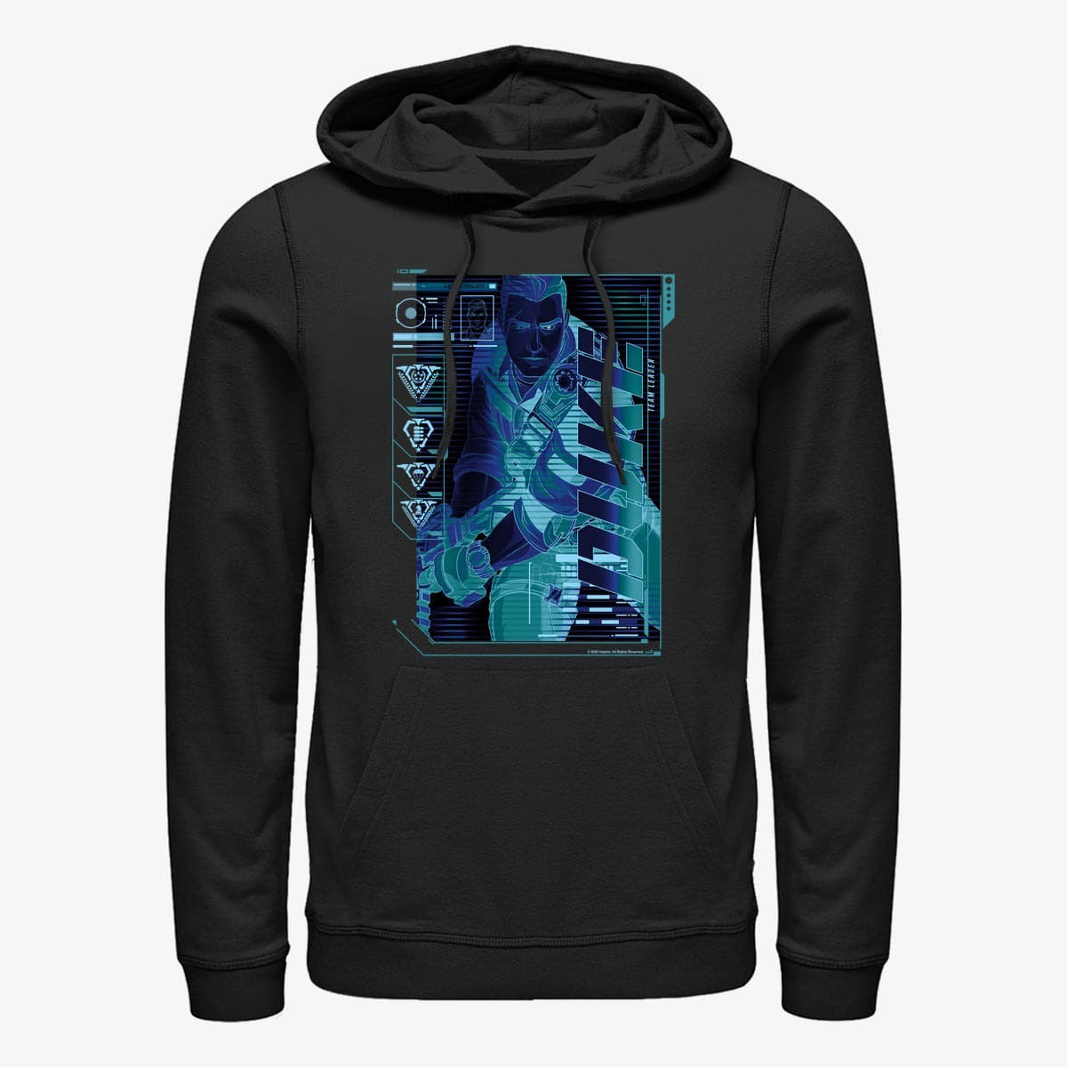 Sweatshirts Merch Hasbro G.I. Joe - Duke Scheme Unisex Hoodie Black