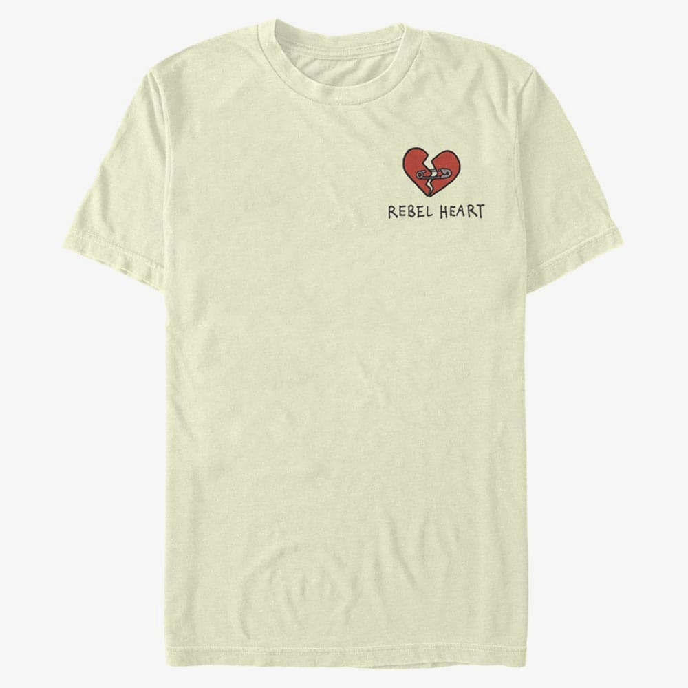 Majice T-shirt Merch Disney Classics DNCA - REBEL HEART Unisex T-Shirt Natural