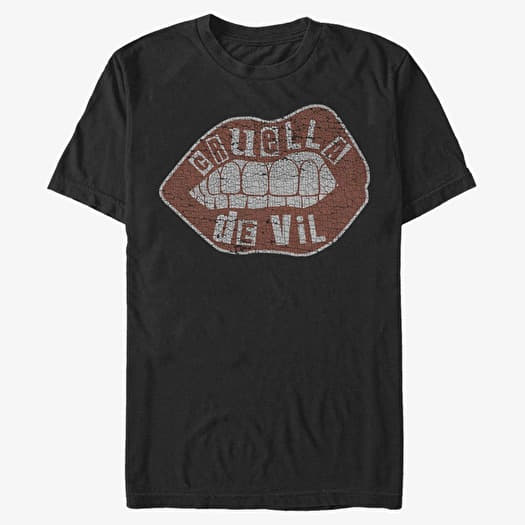 T-shirt Merch Disney Classics DNCA - Lip Embroidery Unisex T-Shirt Black