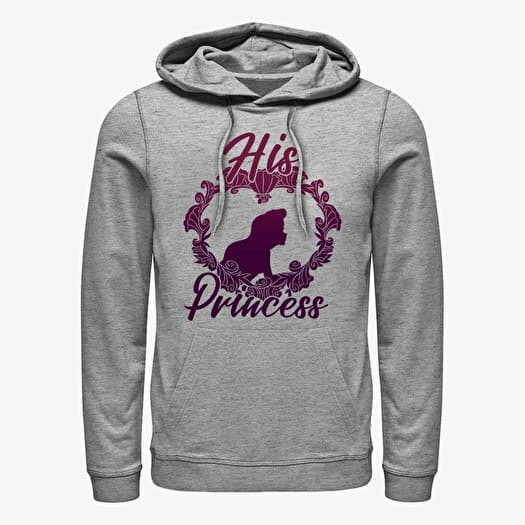 Sweat-shirt Merch Disney Classics The Little Mermaid - His Princess Unisex Hoodie Heather Grey