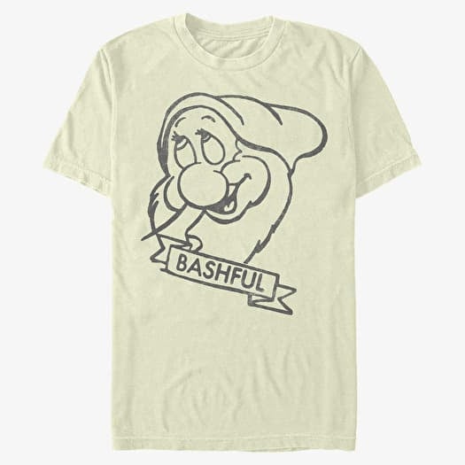 T-shirt Merch Disney Snow White - Bashful Unisex T-Shirt Natural