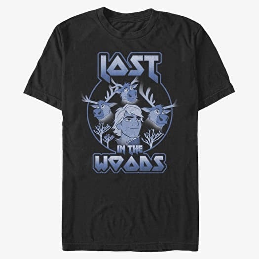 Camiseta Merch Disney Frozen 2 - Lost Kristoff Band Tee Unisex T-Shirt Black