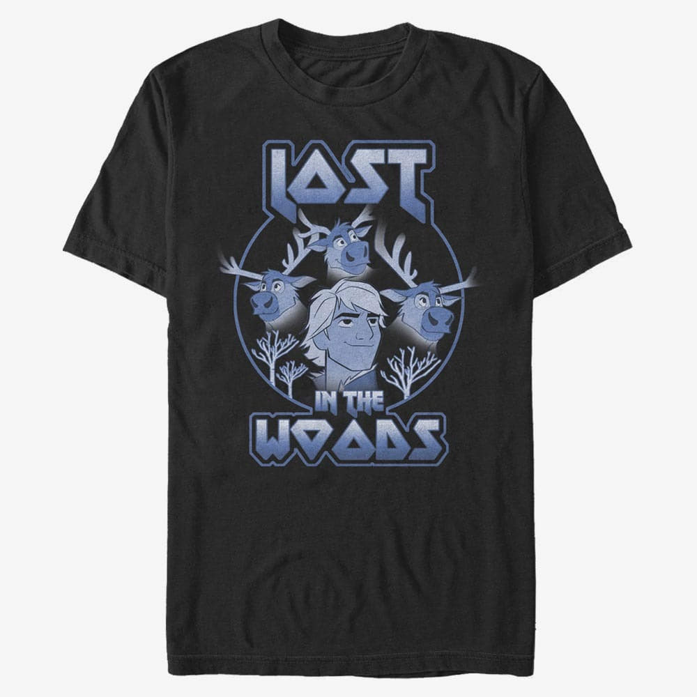 T-Shirts Merch Disney Frozen 2 - Lost Kristoff Band Tee Unisex T-Shirt Black