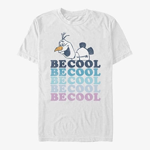 T-shirt Merch Disney Frozen 2 - OLAF BE COOL Unisex T-Shirt White