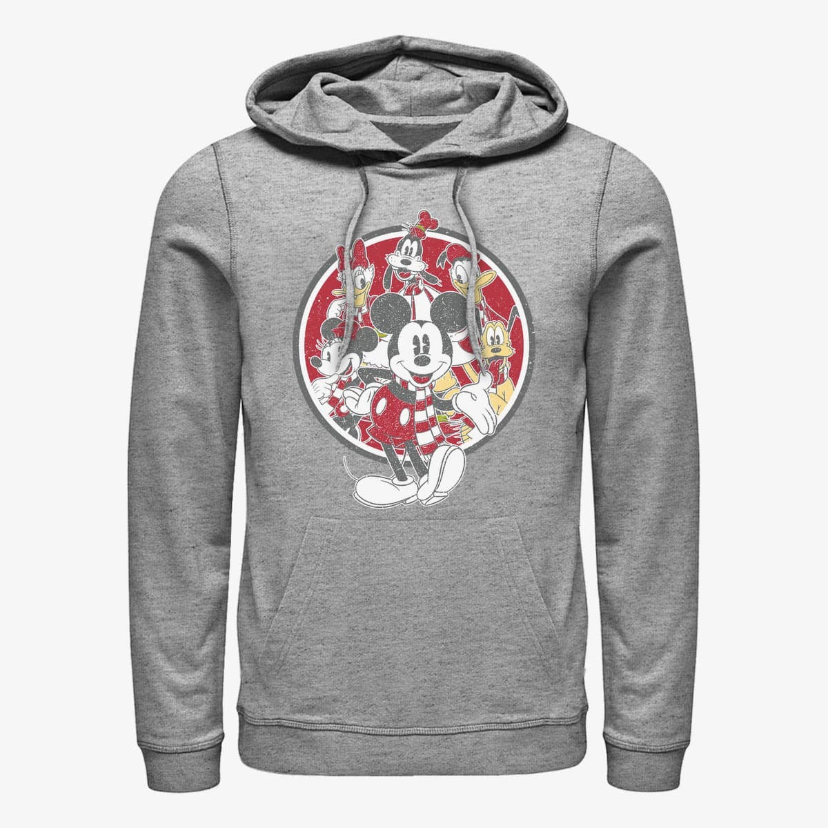 Толстовки та реглани Merch Disney Mickey Classic - Vintage Mickey Friends Unisex Hoodie Heather Grey