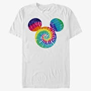 Merch Disney Classic Mickey - Mickey Tie Dye Fill Unisex T-Shirt White