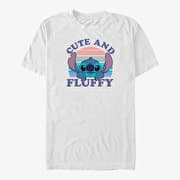 Merch Disney Lilo & Stitch - Cute and Fluffy Unisex T-Shirt White