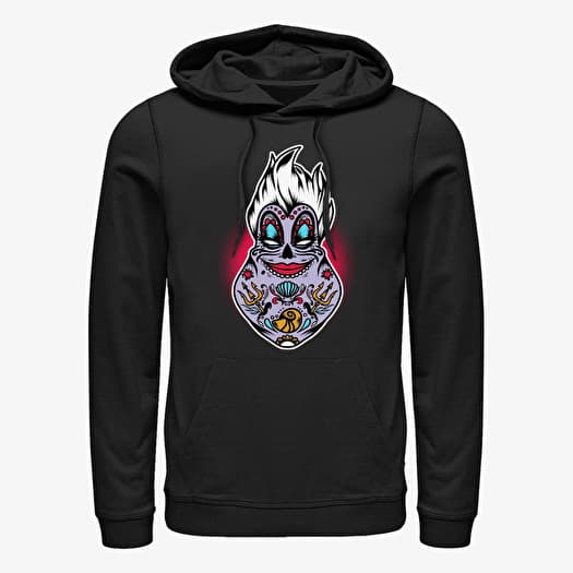Mikina Merch Disney Villains - Sugar Skull Ursula Unisex Hoodie Black