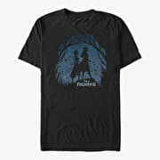 Merch Disney Frozen 2 - FROZEN2 SCENERY Unisex T-Shirt Black