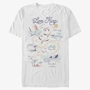 Merch Disney The Lion King - Map of the World Unisex T-Shirt White