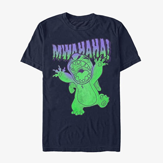 Μπλουζάκι Merch Disney Lilo & Stitch - Mwahaha Unisex T-Shirt Navy Blue