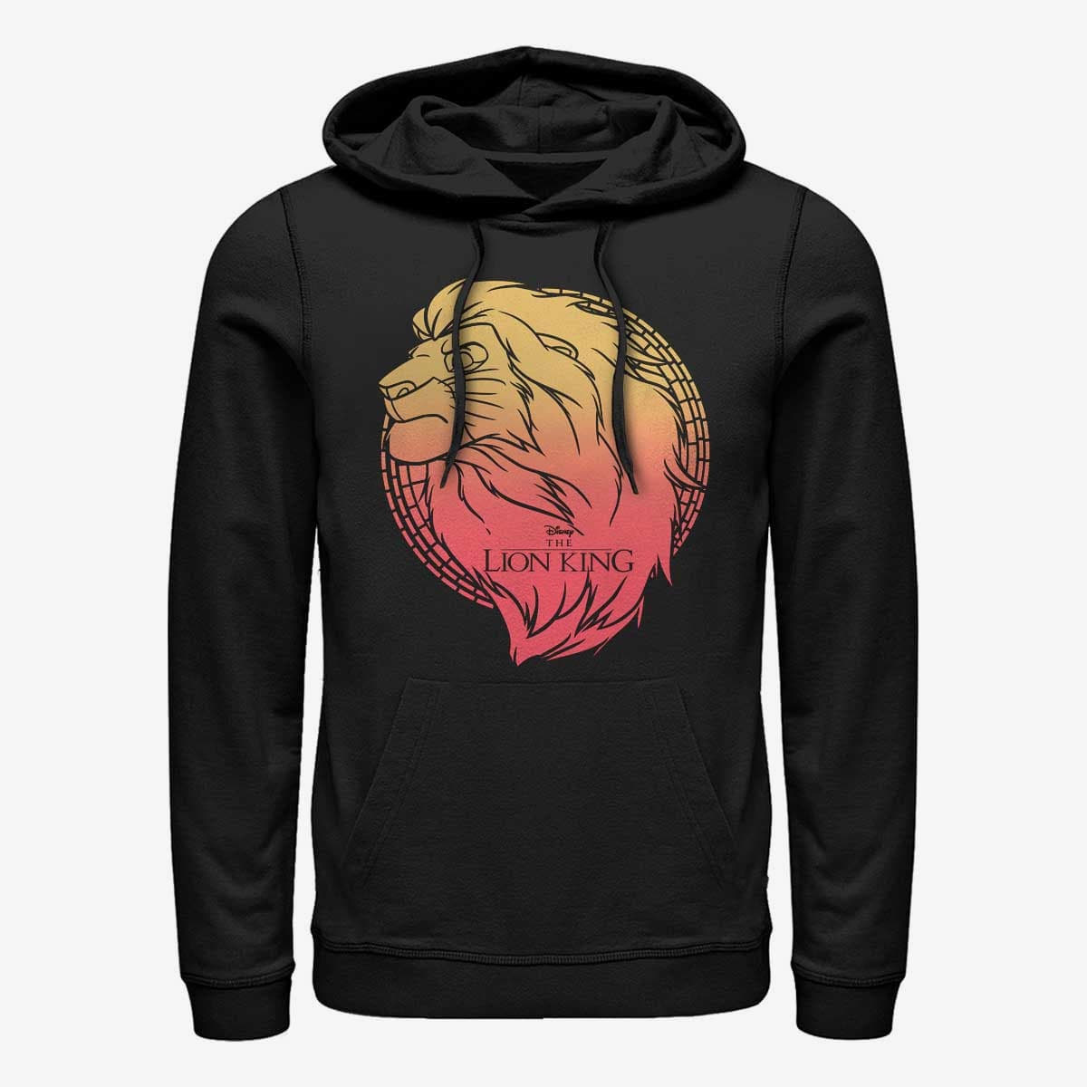 Felpe Merch Disney The Lion King - Jewel Of The Savannah Unisex Hoodie Black