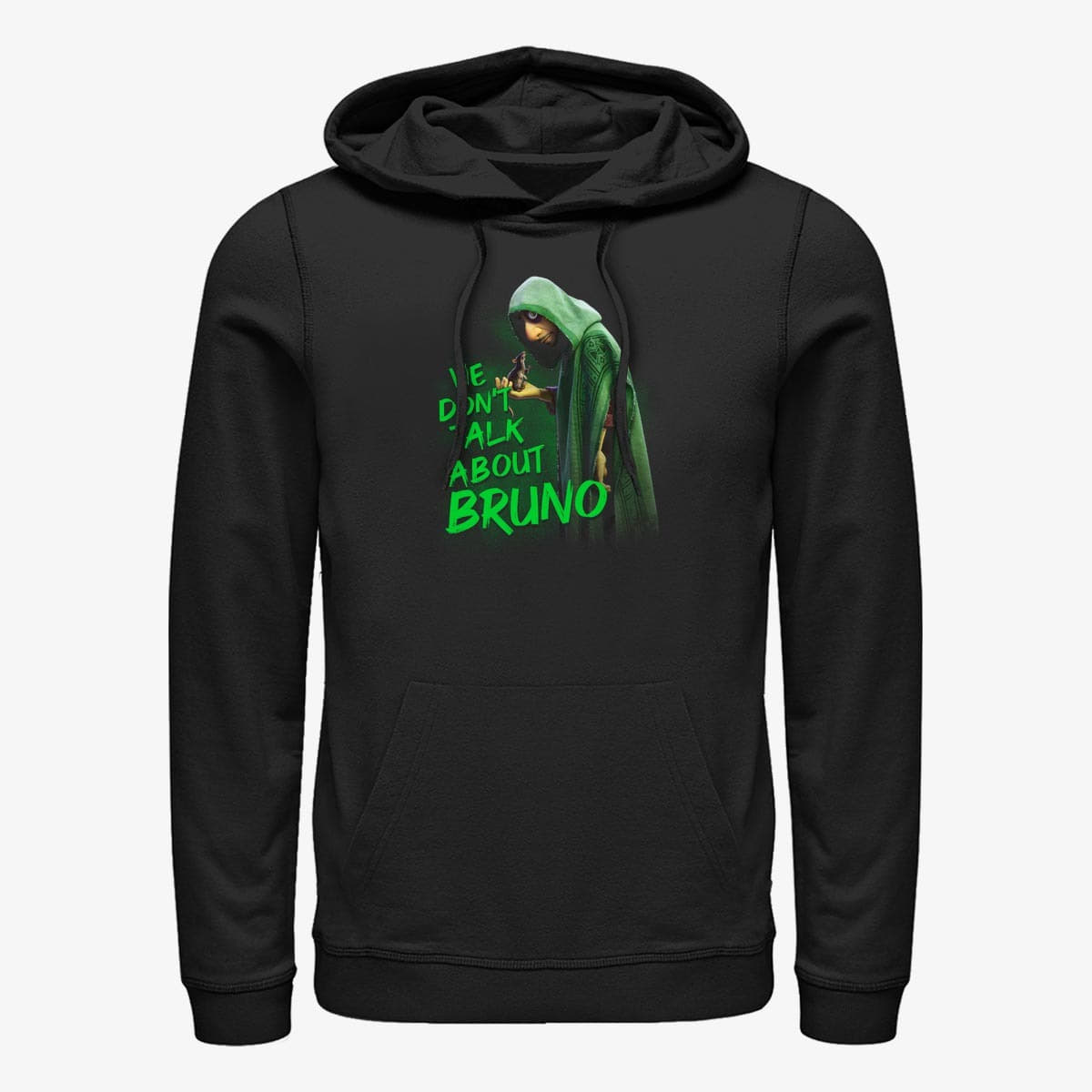 Sweatshirts Merch Disney Encanto - Bruno Character Focus Unisex Hoodie Black