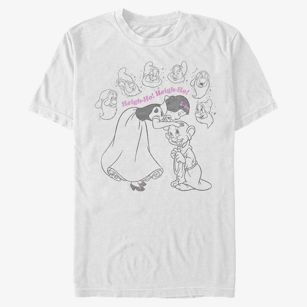   Μπλούζες Merch Disney Snow White - Heigh-Ho Unisex T-Shirt White