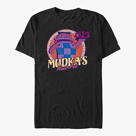 T-shirt Merch Disney Emperor's New Groove - Mudkas Meat Hut Unisex T-Shirt Black